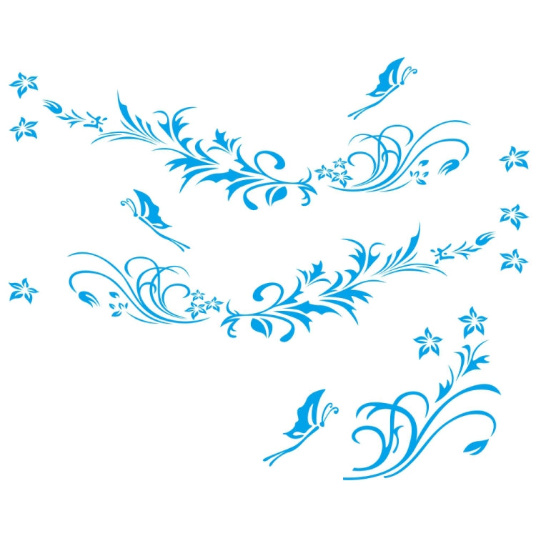 D-462 La farfalla ama l'autoadesivo decorativo modificato dell'automobile del modello dei fiori, D-462