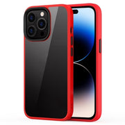 Custodia per telefono trasparente satinata ibrida Ming Shield, For iPhone 14 Pro Max, For iPhone 14 Pro, For iPhone 14 Plus