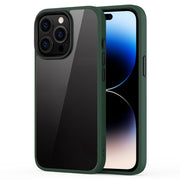 Custodia per telefono trasparente satinata ibrida Ming Shield, For iPhone 14 Pro Max, For iPhone 14 Pro, For iPhone 14 Plus