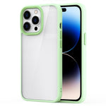 Custodia trasparente satinata ibrida per iPhone 14 Pro