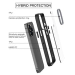 Custodia trasparente satinata ibrida per iPhone 14 Pro