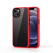 Custodia per telefono trasparente satinata ibrida Ming Shield, For iPhone 14