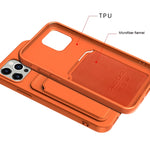 Custodia TPU con slot carte per iPhone 14 Plus