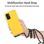 Materiale paglia di grano + custodia protettiva in TPU con cordino, For Samsung Galaxy A13, For Samsung Galaxy A33 5G, For Samsung Galaxy A53, For Samsung Galaxy A73