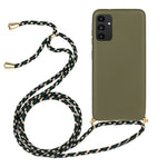 Materiale paglia di grano + custodia protettiva in TPU con cordino, For Samsung Galaxy A13, For Samsung Galaxy A33 5G, For Samsung Galaxy A53, For Samsung Galaxy A73