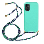 Materiale paglia di grano + custodia protettiva in TPU con cordino, For Samsung Galaxy A13, For Samsung Galaxy A33 5G, For Samsung Galaxy A53, For Samsung Galaxy A73