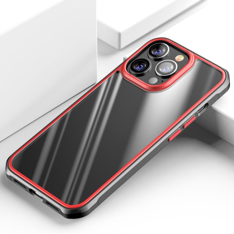 Custodia per telefono all-inclusive a quattro angoli in TPU + Clear PC, For iPhone 14 Pro Max, For iPhone 14 Pro, For iPhone 14 Plus, For iPhone 14