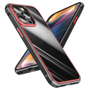 Custodia per telefono all-inclusive a quattro angoli in TPU + Clear PC, For iPhone 14 Pro Max, For iPhone 14 Pro, For iPhone 14 Plus, For iPhone 14