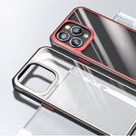 Custodia trasparente in TPU e PC per iPhone 14 Pro