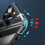 Custodia trasparente in TPU e PC per iPhone 14 Pro