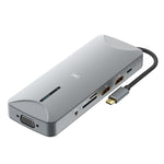 V240 Docking station HUB maschio multifunzionale USB-C / Type-C 3.1 12 in 1