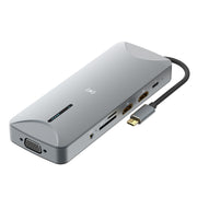 V240 Docking station HUB maschio multifunzionale USB-C / Type-C 3.1 12 in 1