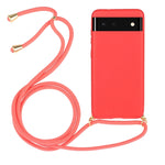 Materiale paglia di grano + custodia protettiva in TPU con cordino, For Google Pixel 6, For Google Pixel 6 Pro