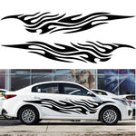 2 PCS/Set D-476 Adesivo decorativo modificato per auto modello elemento fuoco, D-476