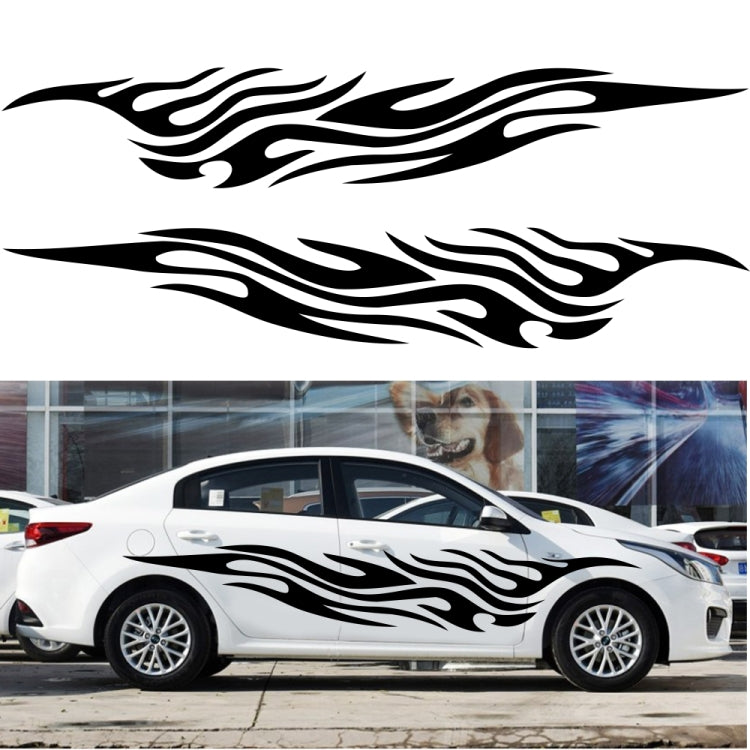 2 PCS/Set D-476 Adesivo decorativo modificato per auto modello elemento fuoco, D-476