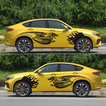 2 PCS/Set D-489 Adesivo decorativo modificato per auto modello drago sputafuoco, D-489