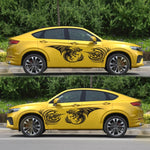 2 Pz/set D-498 Pterosaur Spitfire Modello Auto Modificato Adesivo Decorativo, D-498