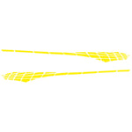 2 PCS/Set D-501 Adesivo decorativo modificato per auto con motivo scozzese, D-501