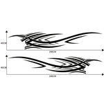 2 PCS/Set D-503 Totem Modello Auto Modificato Adesivo Decorativo, D-503