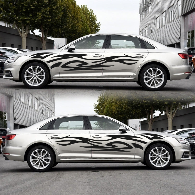 2 PCS/Set D-521 Fire Totem Pattern Adesivo decorativo modificato per auto, D-521
