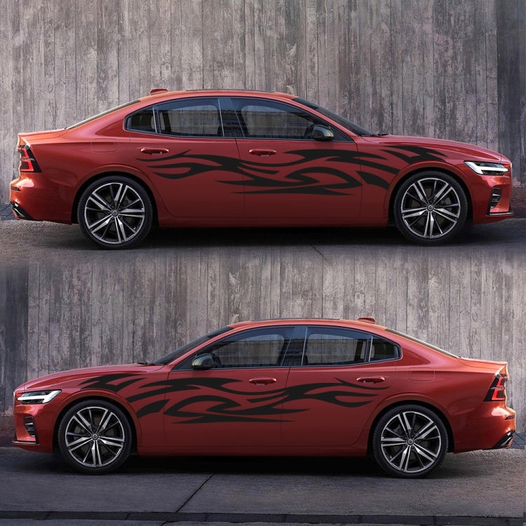 2 PCS/Set D-521 Fire Totem Pattern Adesivo decorativo modificato per auto, D-521