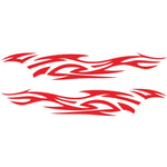 2 PCS/Set D-521 Fire Totem Pattern Adesivo decorativo modificato per auto, D-521