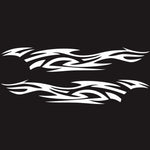 2 PCS/Set D-521 Fire Totem Pattern Adesivo decorativo modificato per auto, D-521