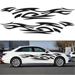 2 PCS/Set D-521 Fire Totem Pattern Adesivo decorativo modificato per auto, D-521