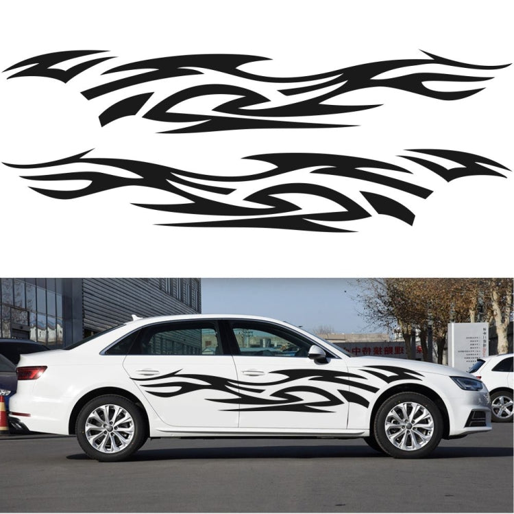 2 PCS/Set D-521 Fire Totem Pattern Adesivo decorativo modificato per auto, D-521