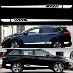 2 PCS/Set D-608 Adesivo decorativo modificato per auto con motivo a strisce, D-608
