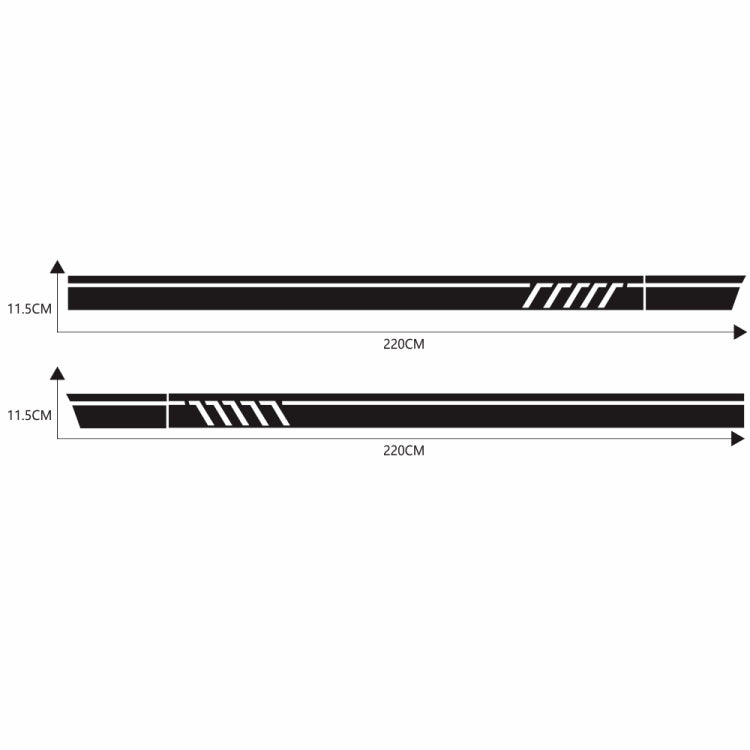 D-655 Adesivo decorativo modificato per auto universale, D-655