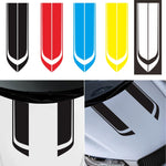 D-711 Adesivo decorativo per cofano modificato per auto con motivo a strisce, D-711