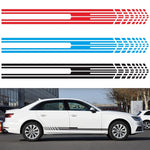 D-730 Adesivo decorativo modificato per auto con motivo a strisce, D-730