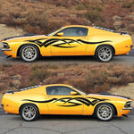 2 PCS/Set D-731 Totem Modello Auto Modificato Adesivo Decorativo, D-731