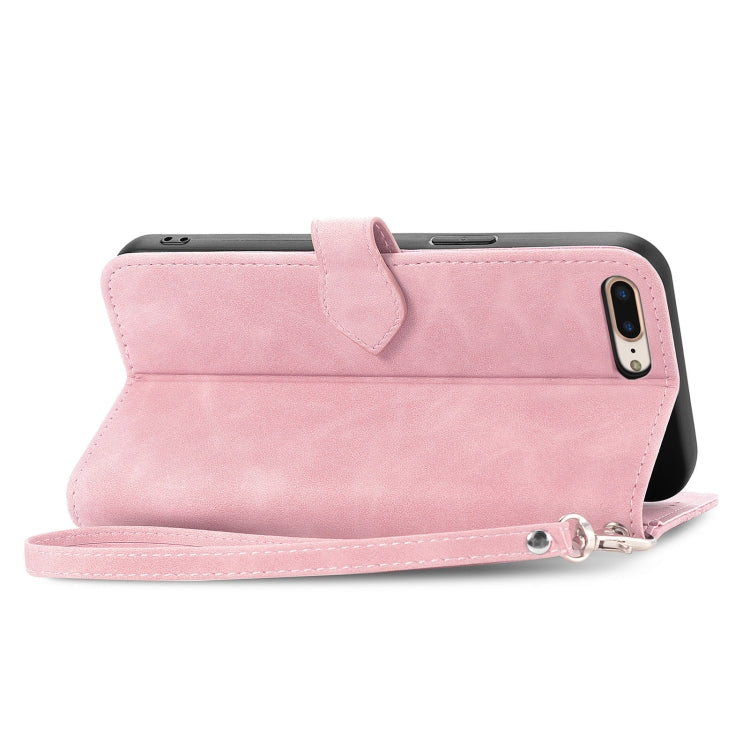 Custodia portafoglio in pelle con fiore per iPhone SE 2022