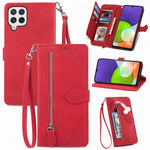 Custodia per telefono in pelle antiurto con fiore in rilievo, For Samsung Galaxy A13 4G, For Samsung Galaxy A22 4G, For Samsung Galaxy A22 5G, For Samsung Galaxy A32 4G
