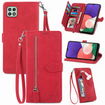 Custodia per telefono in pelle antiurto con fiore in rilievo, For Samsung Galaxy A13 4G, For Samsung Galaxy A22 4G, For Samsung Galaxy A22 5G, For Samsung Galaxy A32 4G