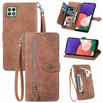 Custodia per telefono in pelle antiurto con fiore in rilievo, For Samsung Galaxy A13 4G, For Samsung Galaxy A22 4G, For Samsung Galaxy A22 5G, For Samsung Galaxy A32 4G