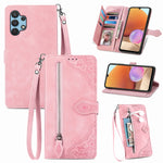 Custodia per telefono in pelle antiurto con fiore in rilievo, For Samsung Galaxy A13 4G, For Samsung Galaxy A22 4G, For Samsung Galaxy A22 5G, For Samsung Galaxy A32 4G