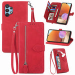 Custodia per telefono in pelle antiurto con fiore in rilievo, For Samsung Galaxy A13 4G, For Samsung Galaxy A22 4G, For Samsung Galaxy A22 5G, For Samsung Galaxy A32 4G