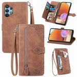 Custodia per telefono in pelle antiurto con fiore in rilievo, For Samsung Galaxy A13 4G, For Samsung Galaxy A22 4G, For Samsung Galaxy A22 5G, For Samsung Galaxy A32 4G