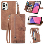 Custodia per telefono in pelle antiurto con fiore in rilievo, For Samsung Galaxy A33 5G, For Samsung Galaxy A52 5G, For Samsung Galaxy A52s 5G, For Samsung Galaxy A53 5G