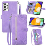 Custodia per telefono in pelle antiurto con fiore in rilievo, For Samsung Galaxy A33 5G, For Samsung Galaxy A52 5G, For Samsung Galaxy A52s 5G, For Samsung Galaxy A53 5G