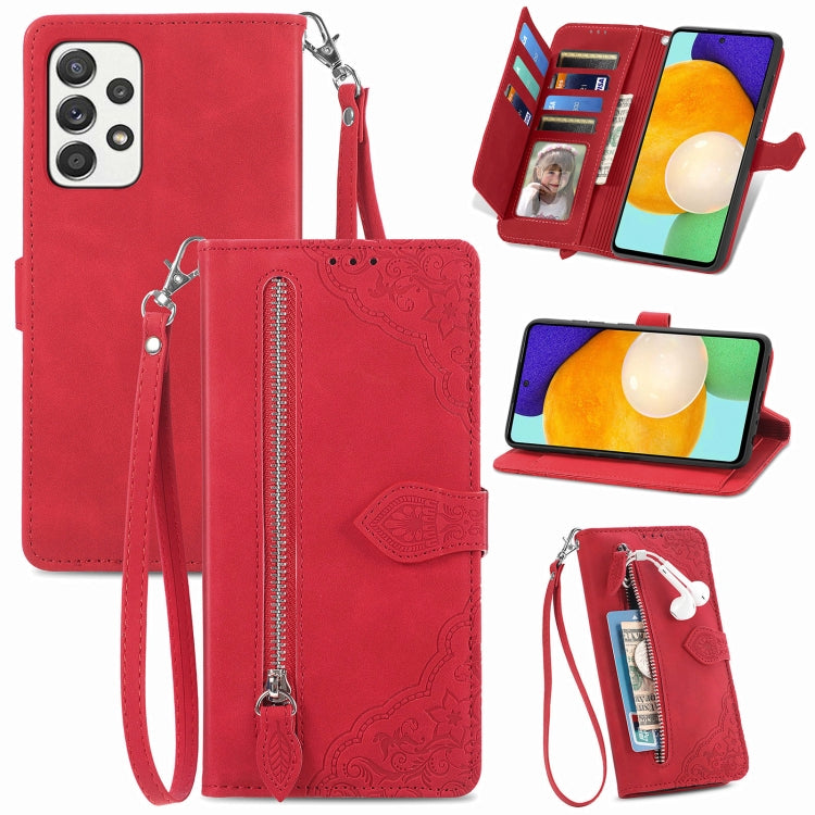 Custodia per telefono in pelle antiurto con fiore in rilievo, For Samsung Galaxy A73 5G, For Samsung Galaxy S20 FE, For Samsung Galaxy S20 Ultra, For Samsung Galaxy S21 FE 5G
