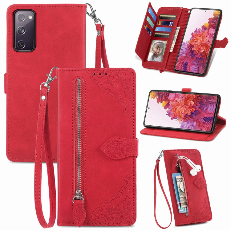 Custodia per telefono in pelle antiurto con fiore in rilievo, For Samsung Galaxy A73 5G, For Samsung Galaxy S20 FE, For Samsung Galaxy S20 Ultra, For Samsung Galaxy S21 FE 5G