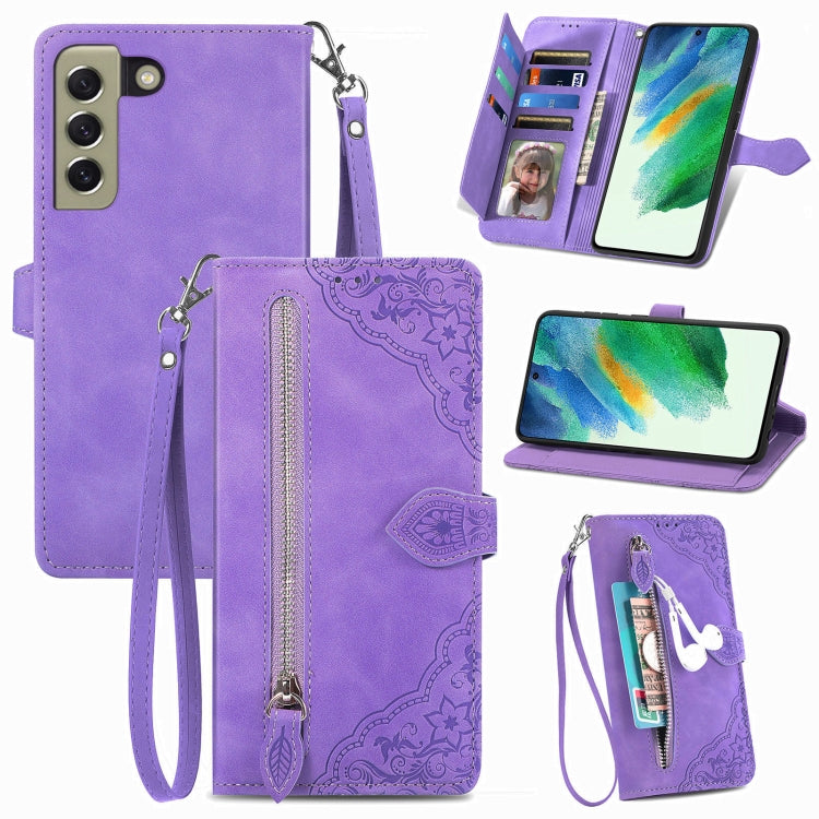 Custodia per telefono in pelle antiurto con fiore in rilievo, For Samsung Galaxy A73 5G, For Samsung Galaxy S20 FE, For Samsung Galaxy S20 Ultra, For Samsung Galaxy S21 FE 5G