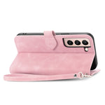 Custodia per telefono in pelle antiurto con fiore in rilievo, For Samsung Galaxy S21+ 5G, For Samsung Galaxy S21 Ultra 5G, For Samsung Galaxy S21 5G, For Samsung Galaxy S22+ 5G