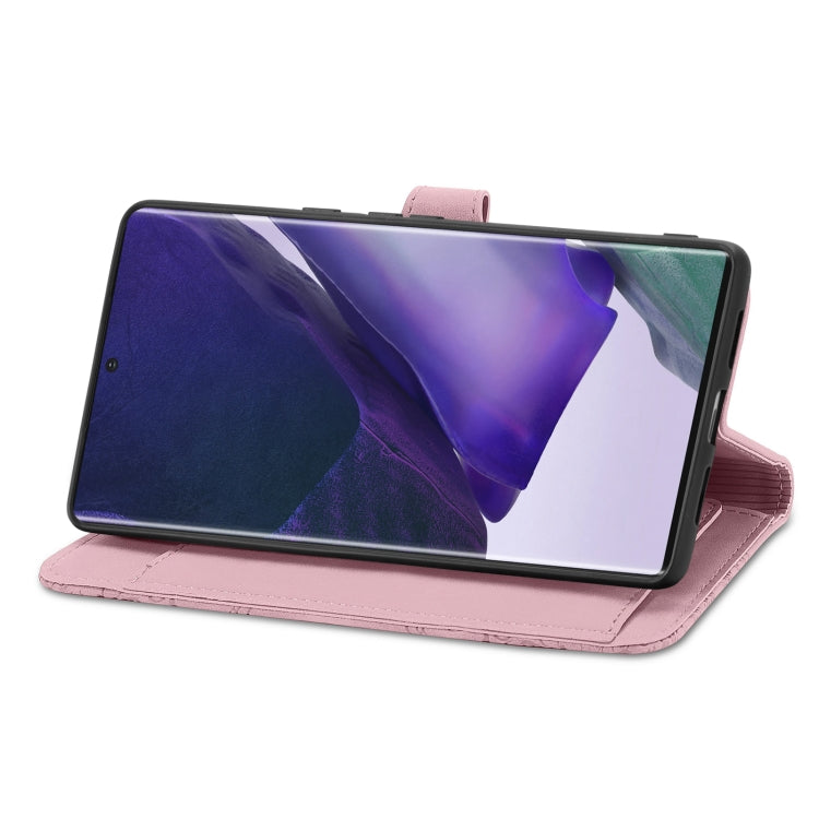 Custodia per telefono in pelle antiurto con fiore in rilievo, For Samsung Galaxy S22 Ultra 5G, For Samsung Galaxy S22 5G
