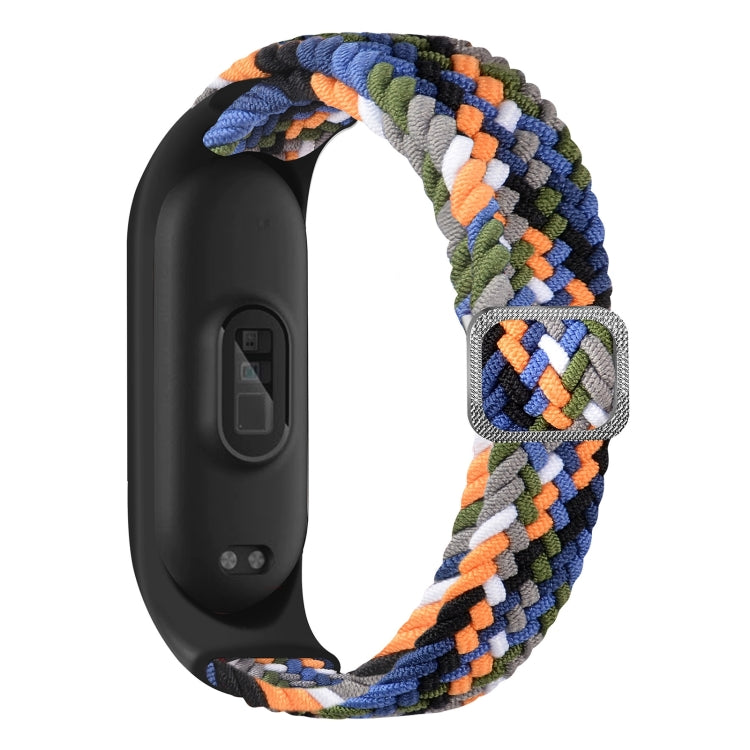 Cinturino elastico intrecciato in nylon regolabile, For Xiaomi Mi Band 7