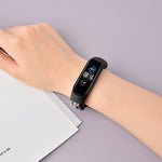 Cinturino elastico intrecciato in nylon regolabile, For Xiaomi Mi Band 7